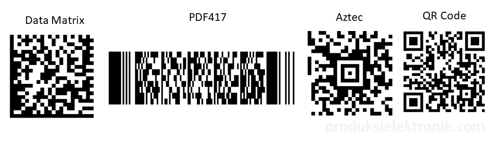 Jenis-jenis Barcode 2D